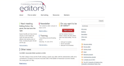Desktop Screenshot of editorscanberra.org